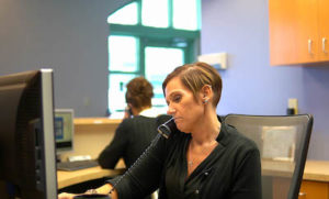 A Glamorous Smile scheduling a same-day emergency dentist appointment for a patient